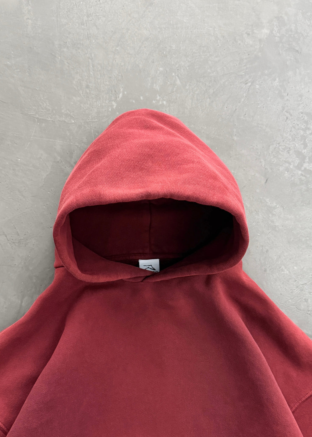 HOODIE - SUN FADED MAROON