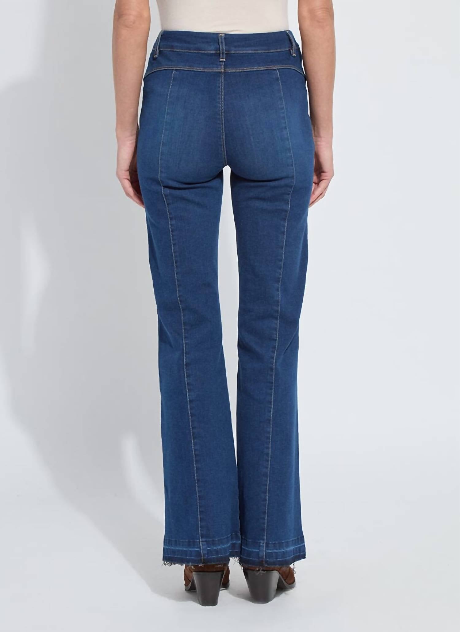Lysse - Felicity Fringe Wide Leg Denim Trouser