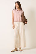 Frankie Stretch Linen Vest