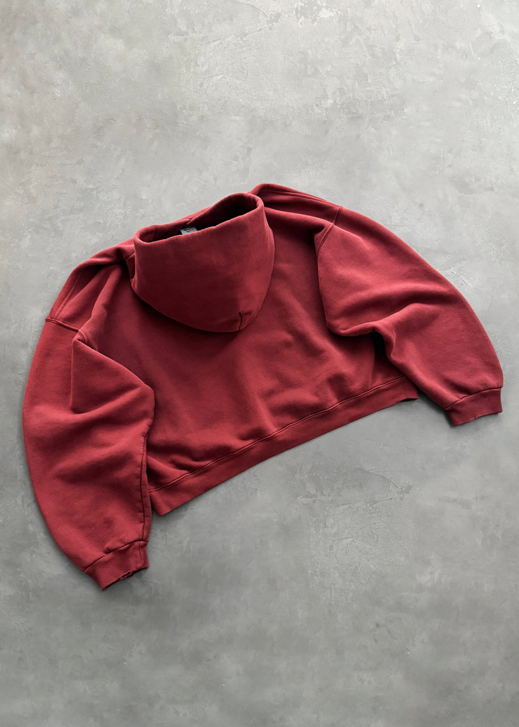 HOODIE - SUN FADED MAROON