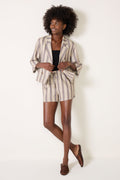 Jess Linen Stripe Blazer