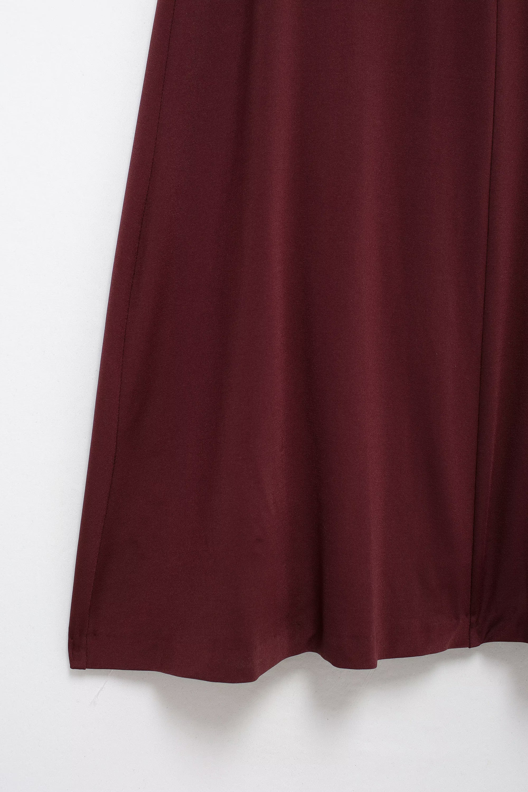 French Floral Decoration V Neck Midi Dress