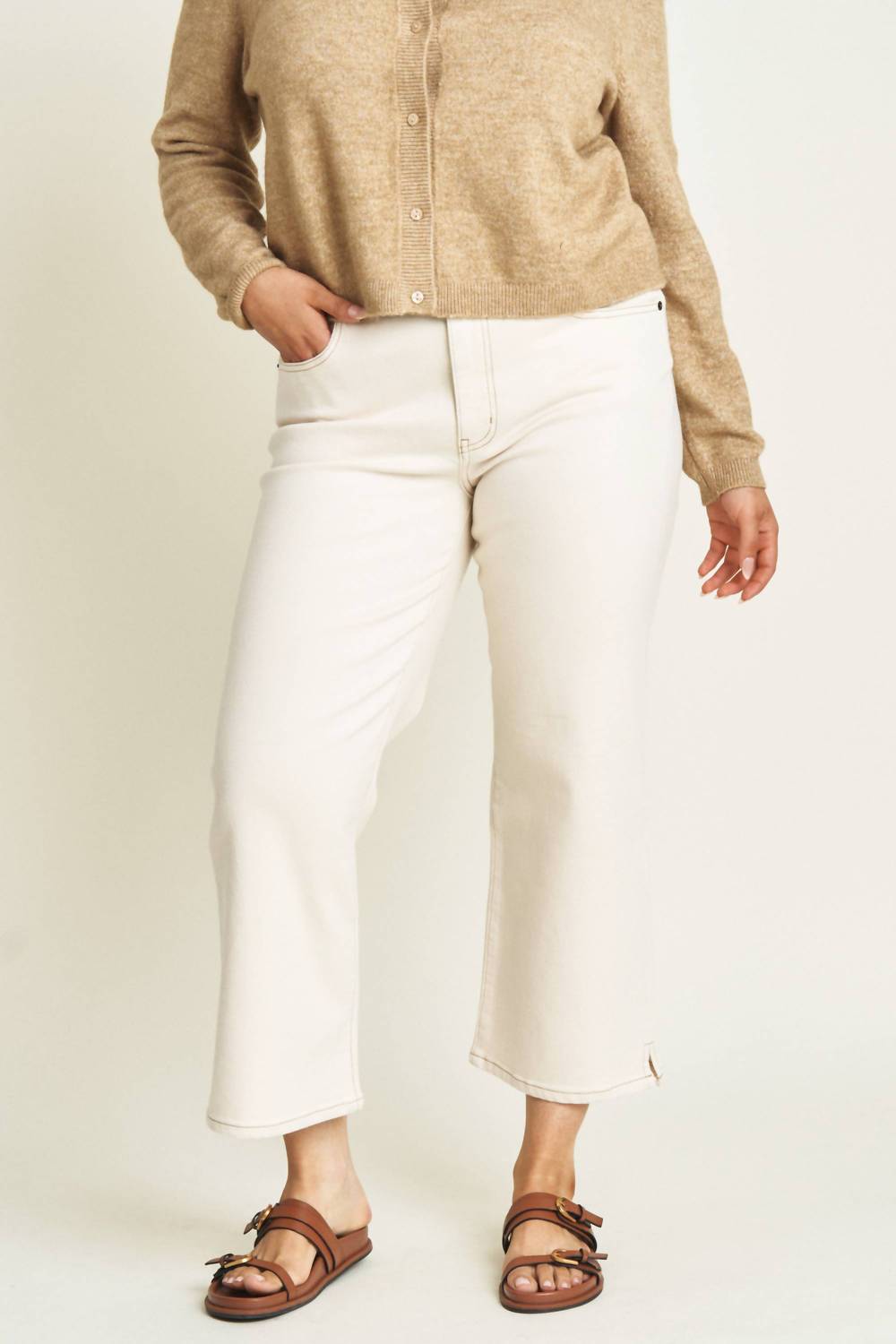 Oliver Logan - Addington Ankle Crop Mid Rise Jean