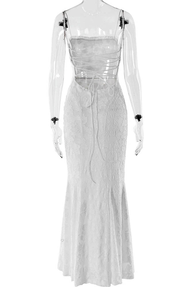 Tied Allure ¨C Backless Slim Dress