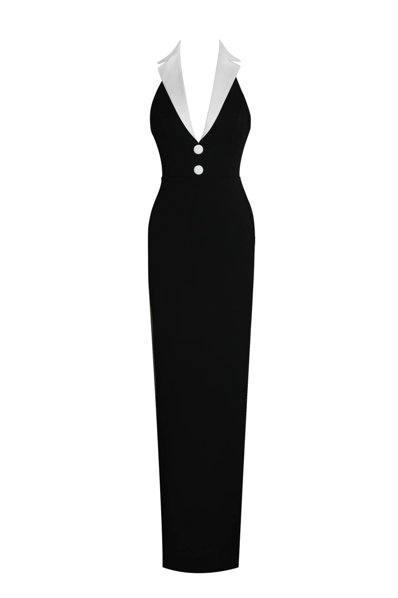 Raelyn Black And White Business Casual Maxi Dress ±¸·Ý