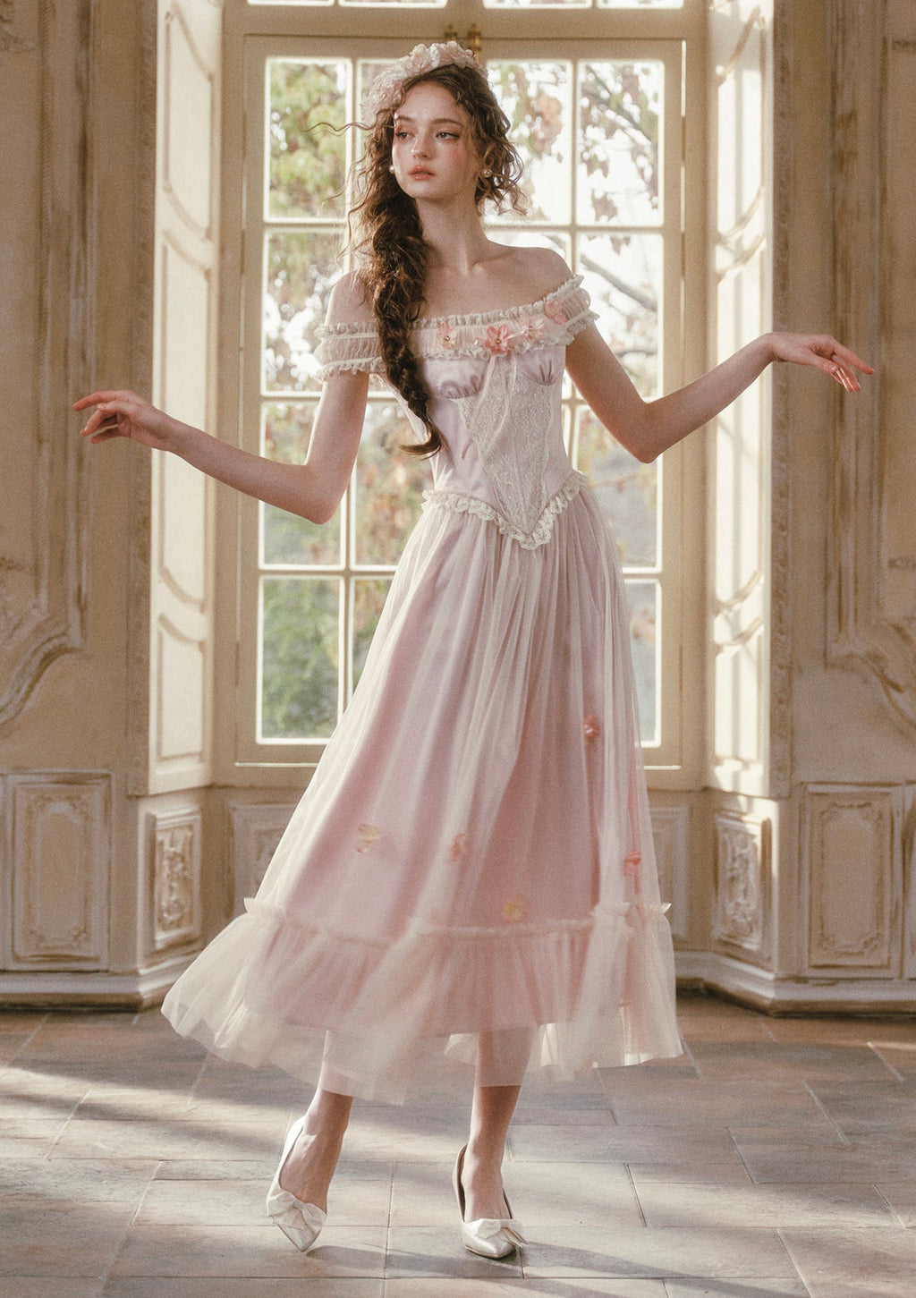 Garden Blossom Tale Corset Dress