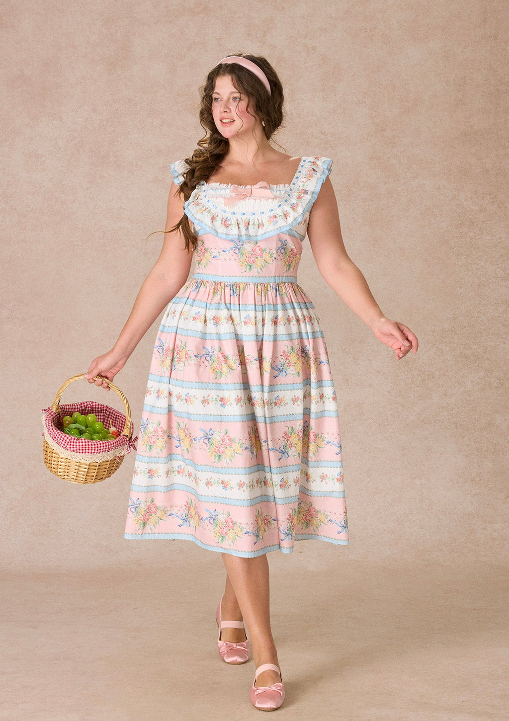 Curve&Plus Candy Tart Dress(Long)