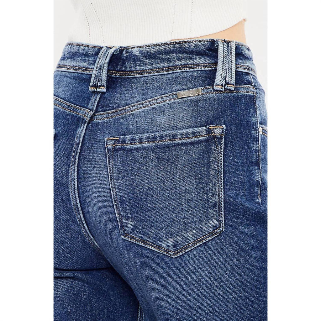 Kancan - Holly High Rise Wide Leg Jeans