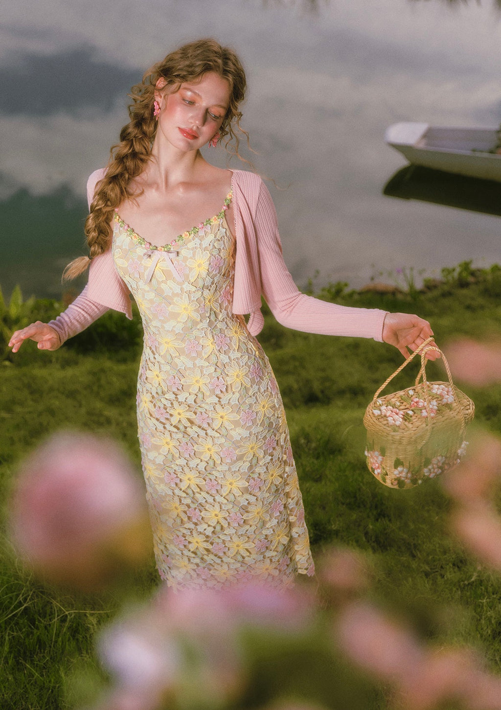 Rainbow Bloom Rhyme Dress