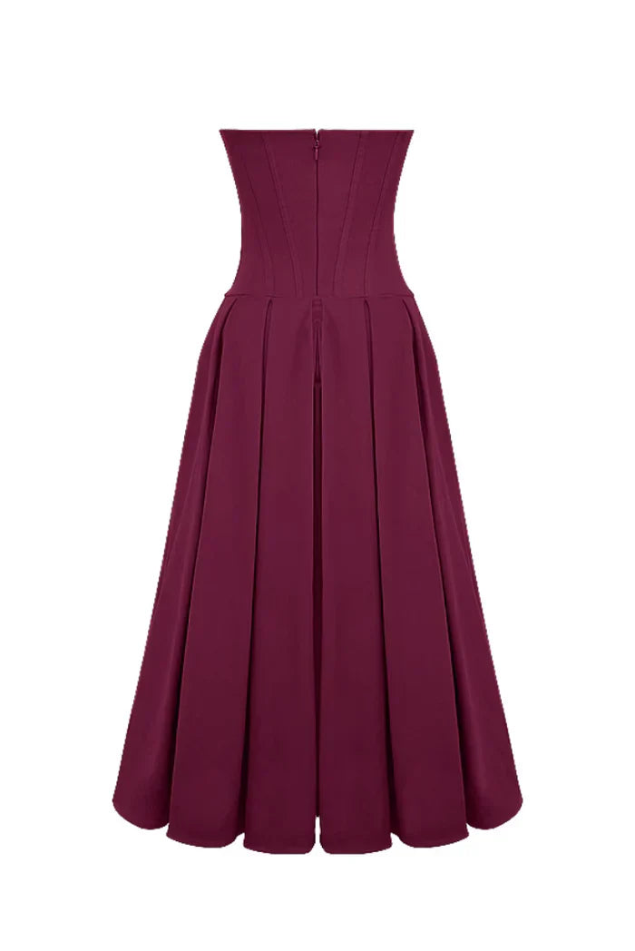 Lorelei | Corset Midi Dress