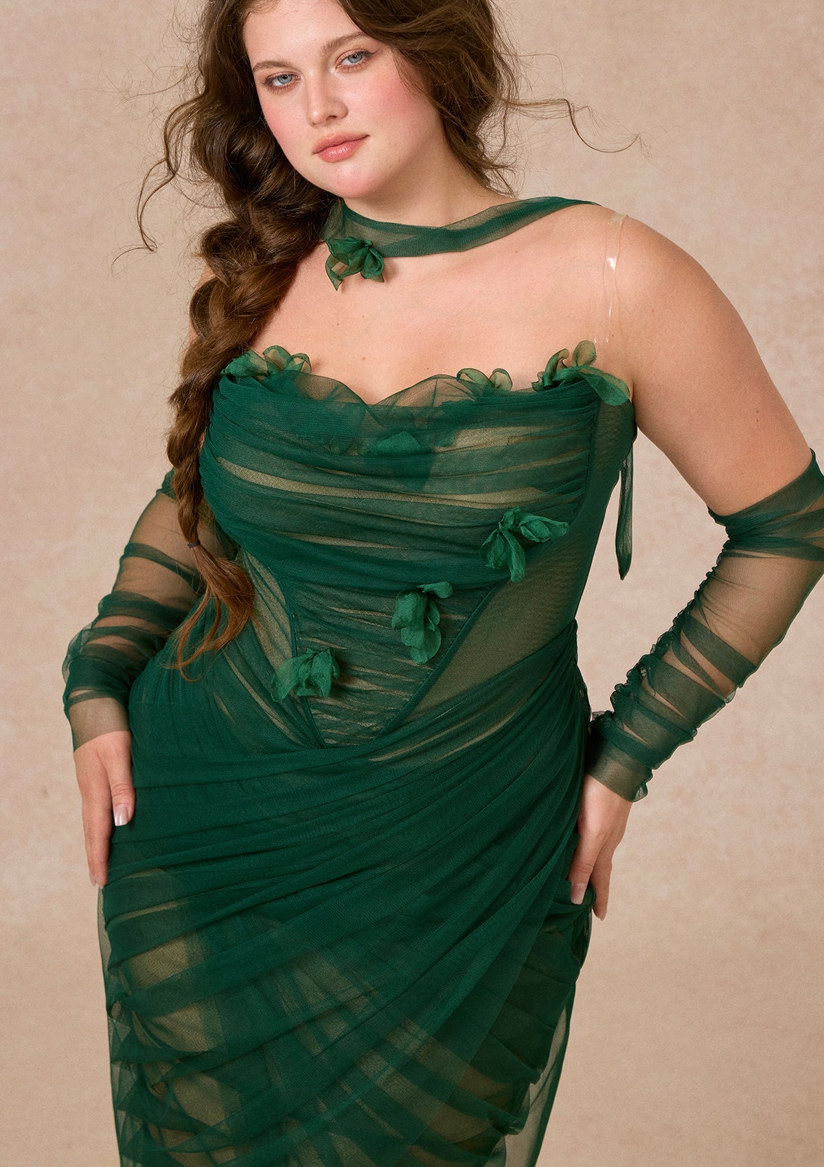 Curve&Plus Forest Muse Dress