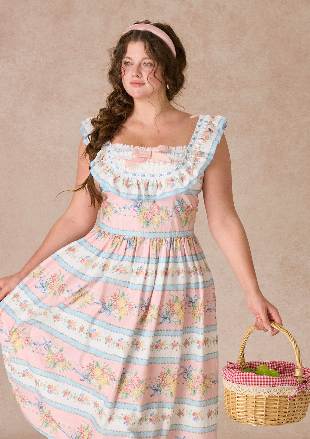 Curve&Plus Candy Tart Dress(Long)