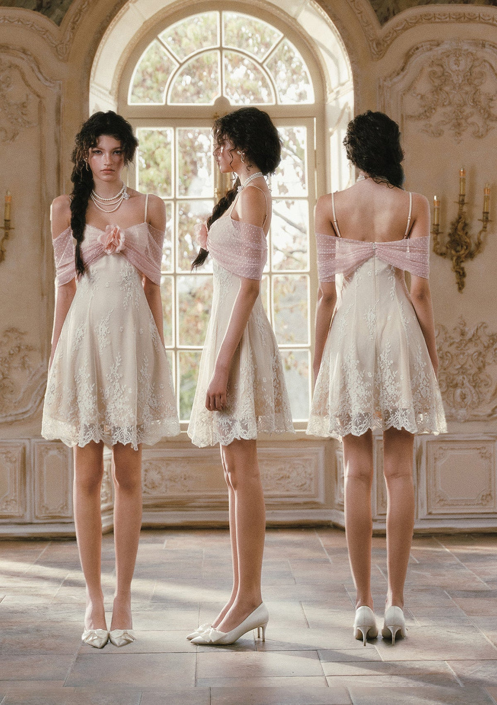 Lace Floral Feast Dress