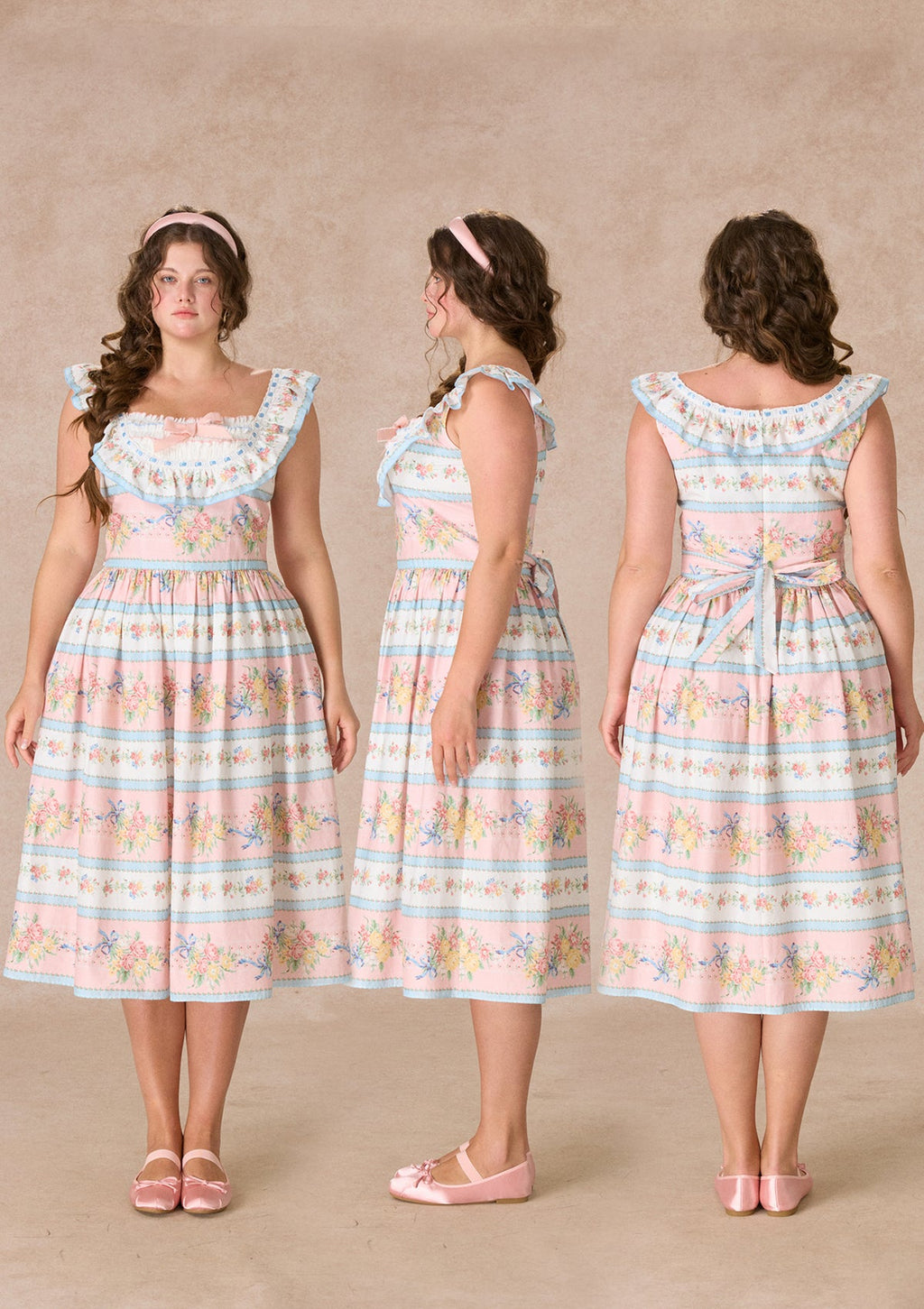 Curve&Plus Candy Tart Dress(Long)