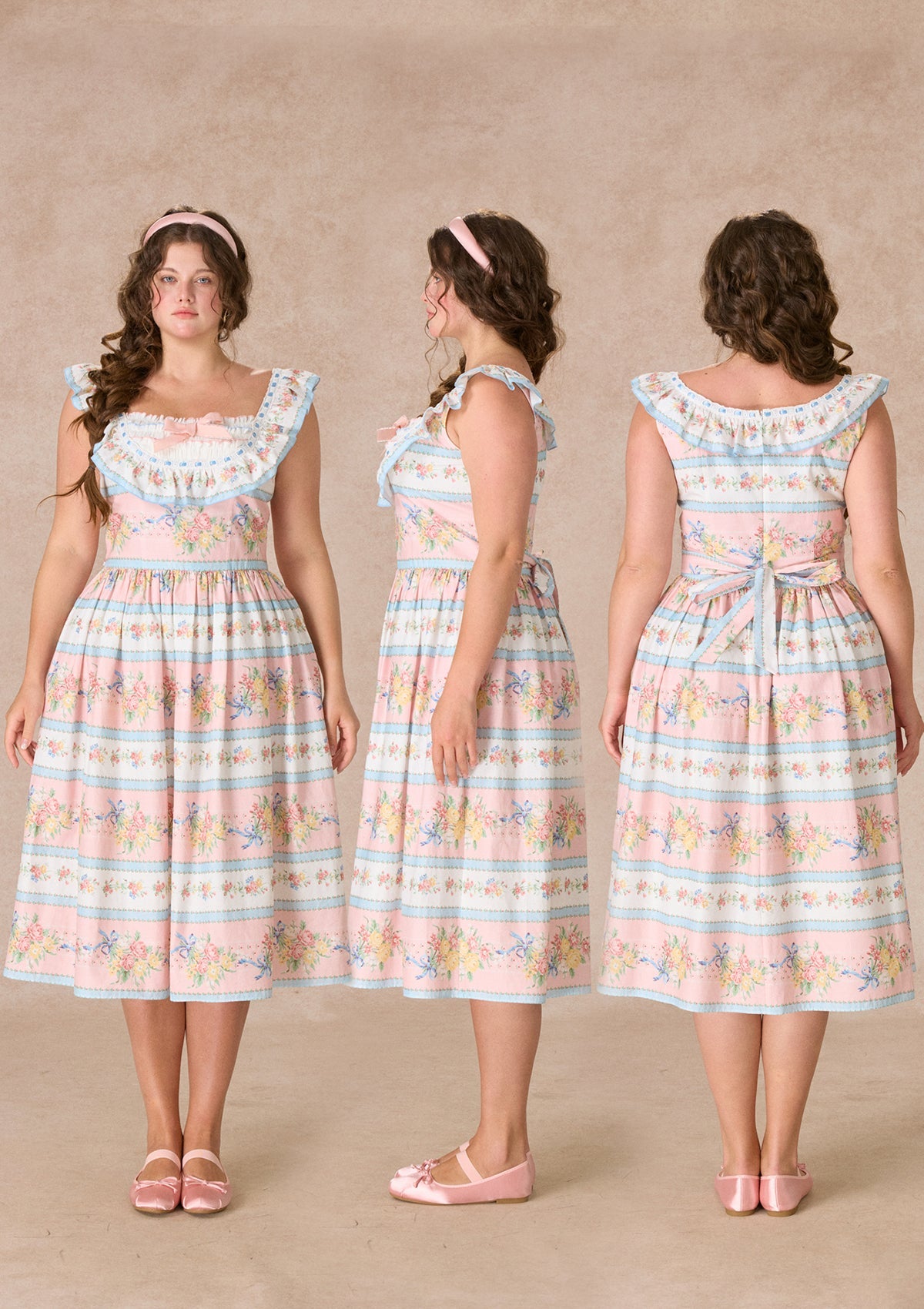 Curve&Plus Candy Tart Dress(Long)