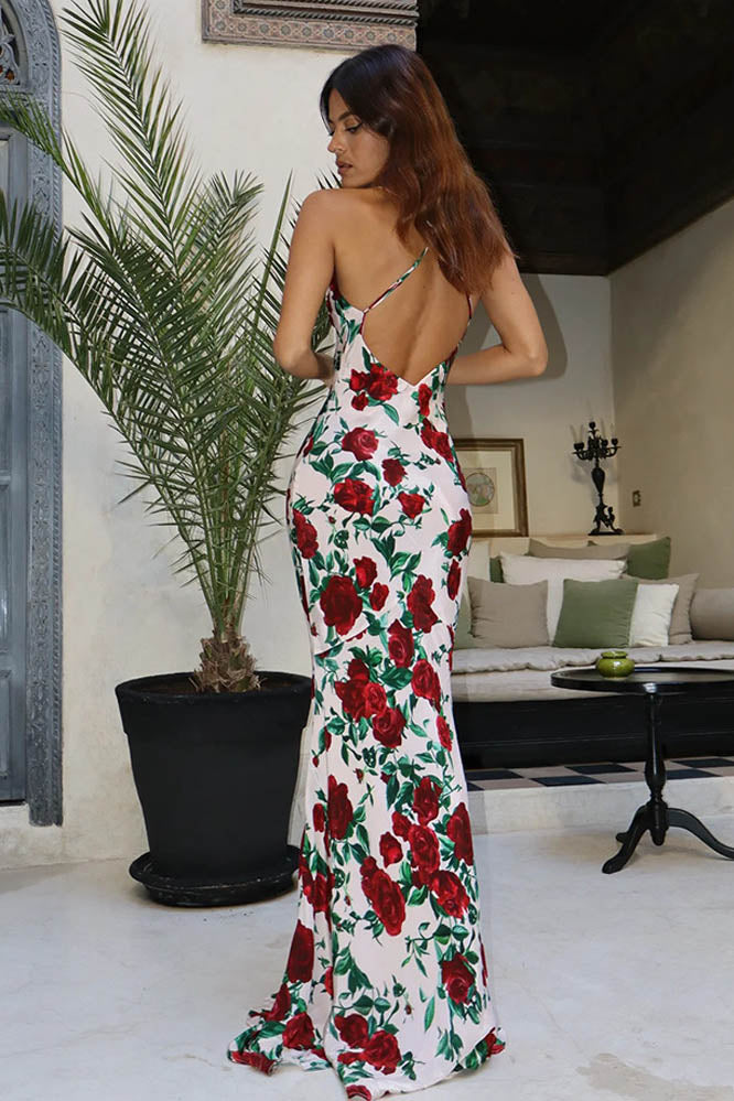 Whispers of Spring ¨C Floral V-Neck Dress