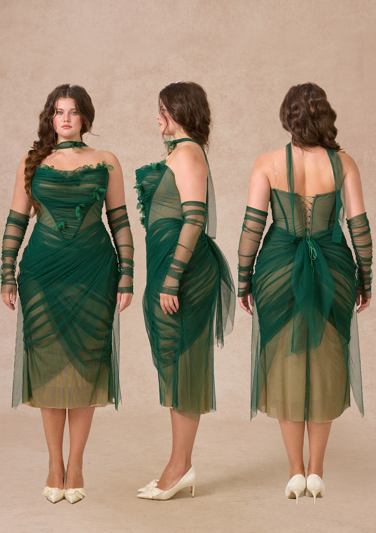 Curve&Plus Forest Muse Dress