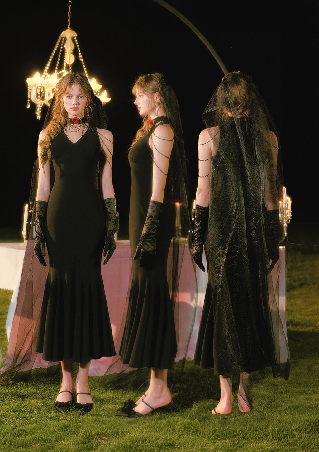 Crimson Temptation Dress