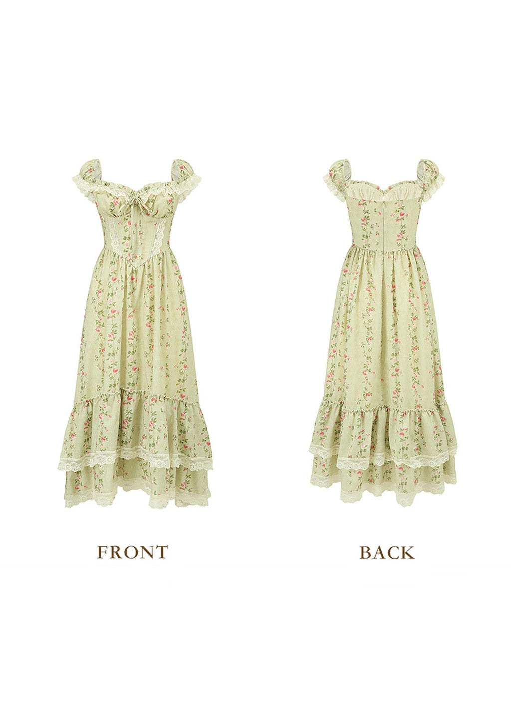 Meadow Vine Corset Dress (Long)