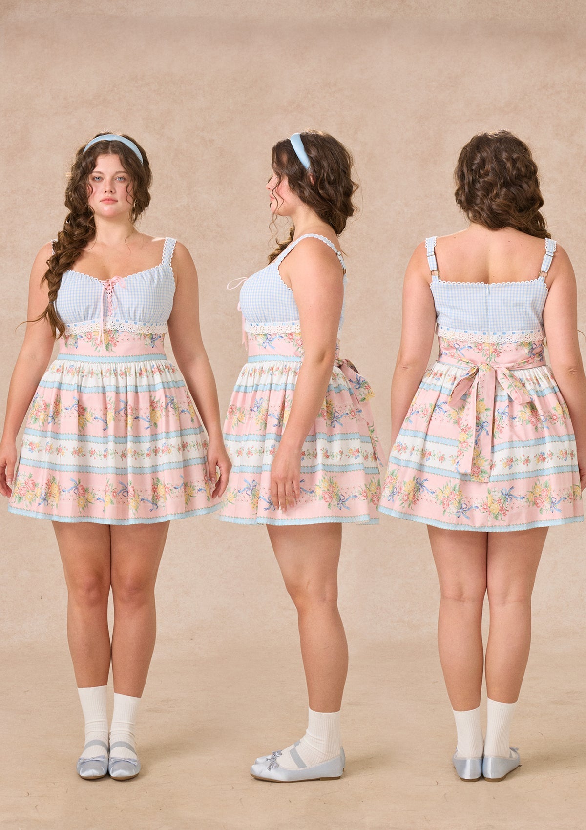 Curve&Plus Candy Tart Dress(Short)