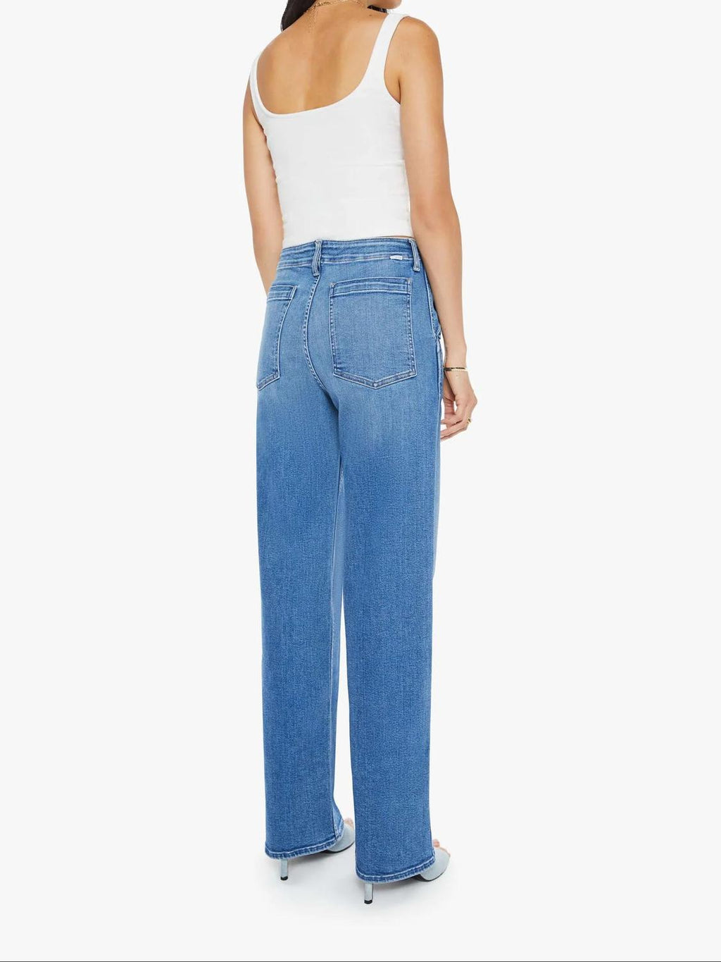 Mother - Major Prep Zip Sneak Jeans