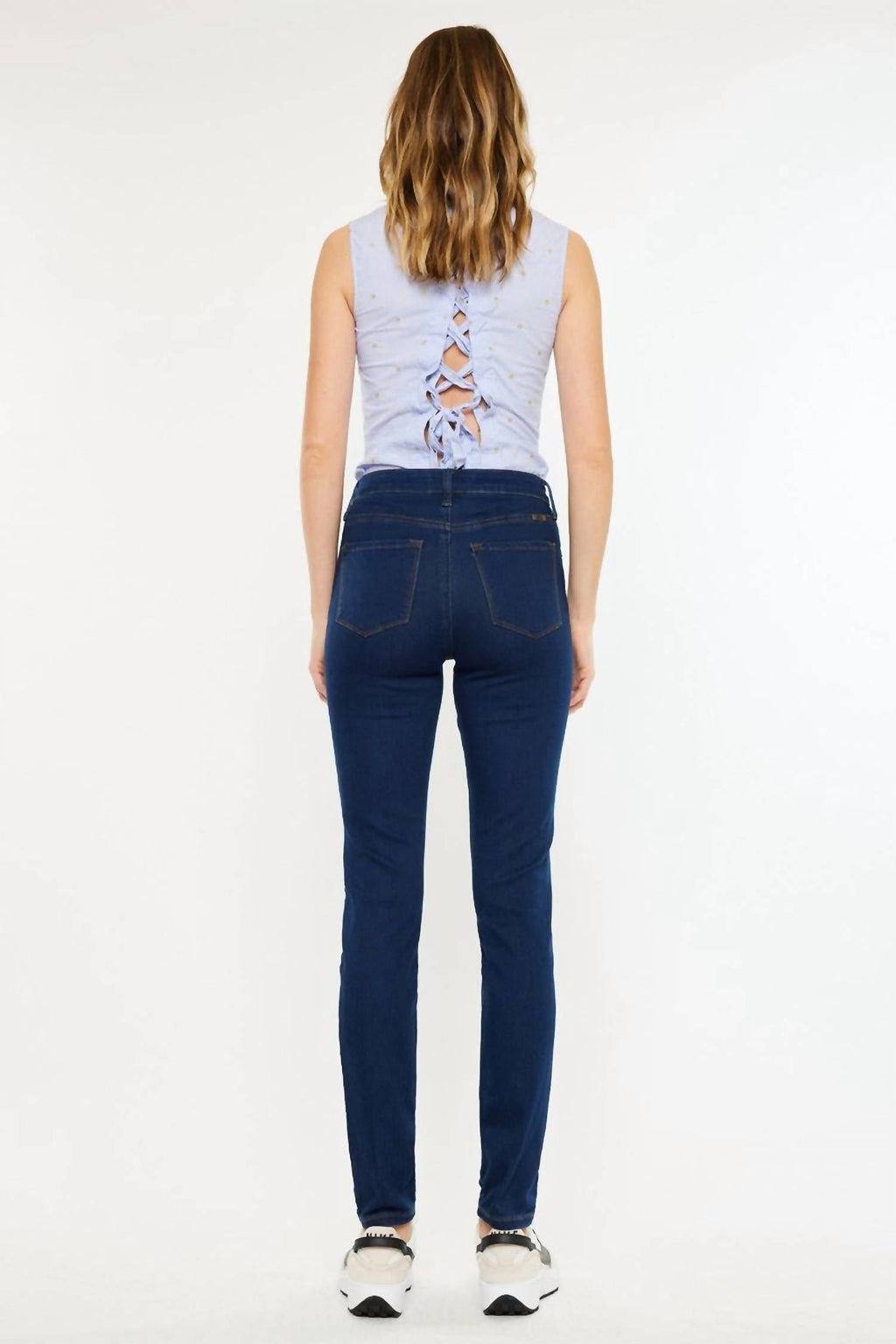 Kancan - High Rise Ankle Skinny Jeans