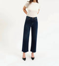Daze - Pleaser High Rise Wide Ankle Jeans