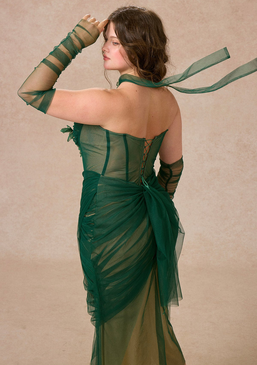 Curve&Plus Forest Muse Dress