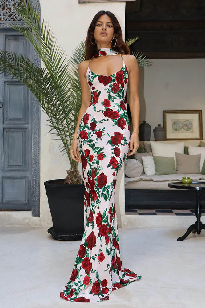 Whispers of Spring ¨C Floral V-Neck Dress