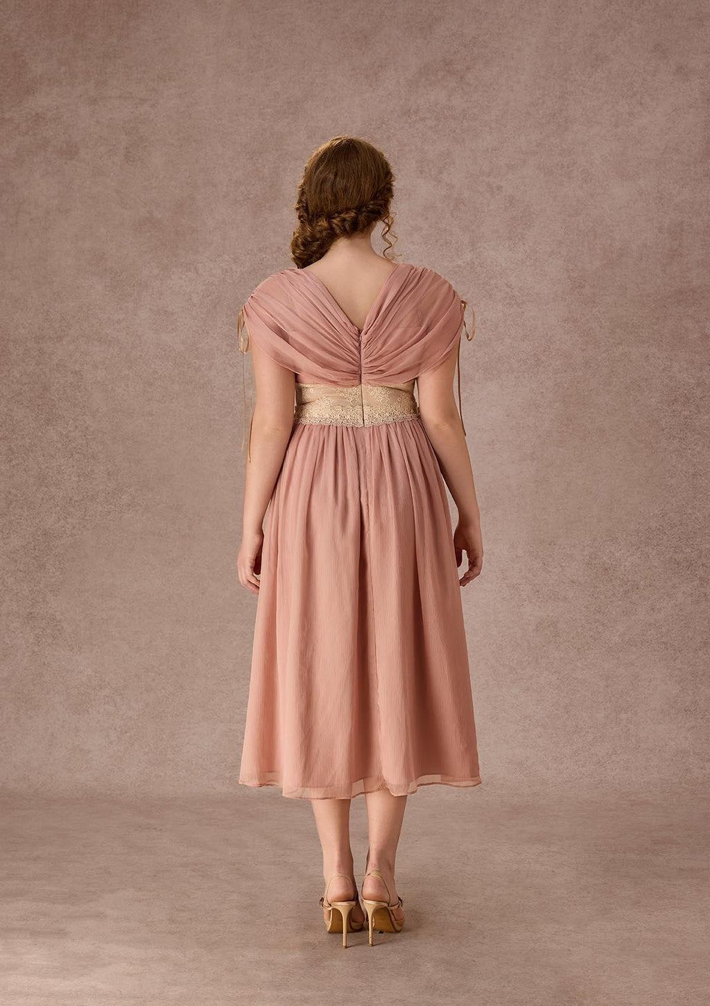 Curve&Plus Rose Olive Dress