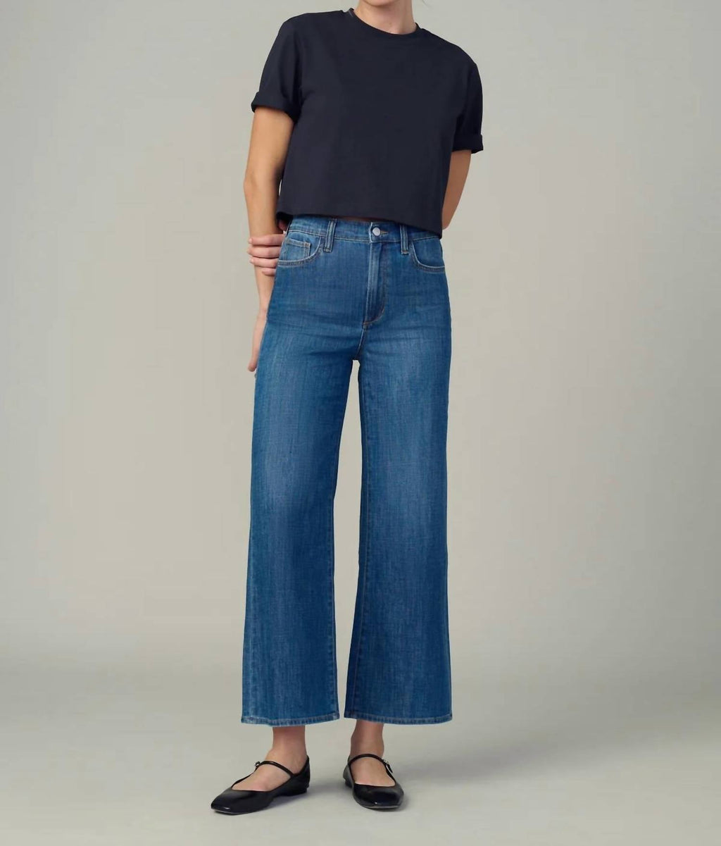 Joe'S Jeans - Mia High Rise Wide Leg Ankle Pant