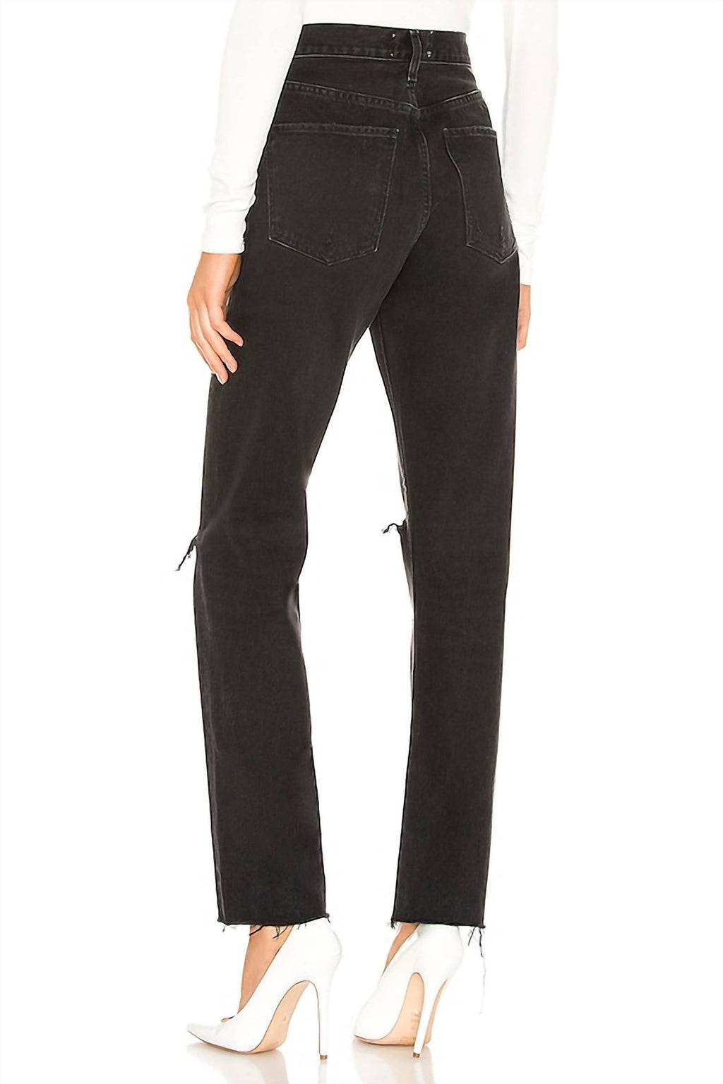 Agolde - Cherie High Rise Straight Jeans