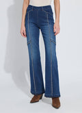 Lysse - Felicity Fringe Wide Leg Denim Trouser