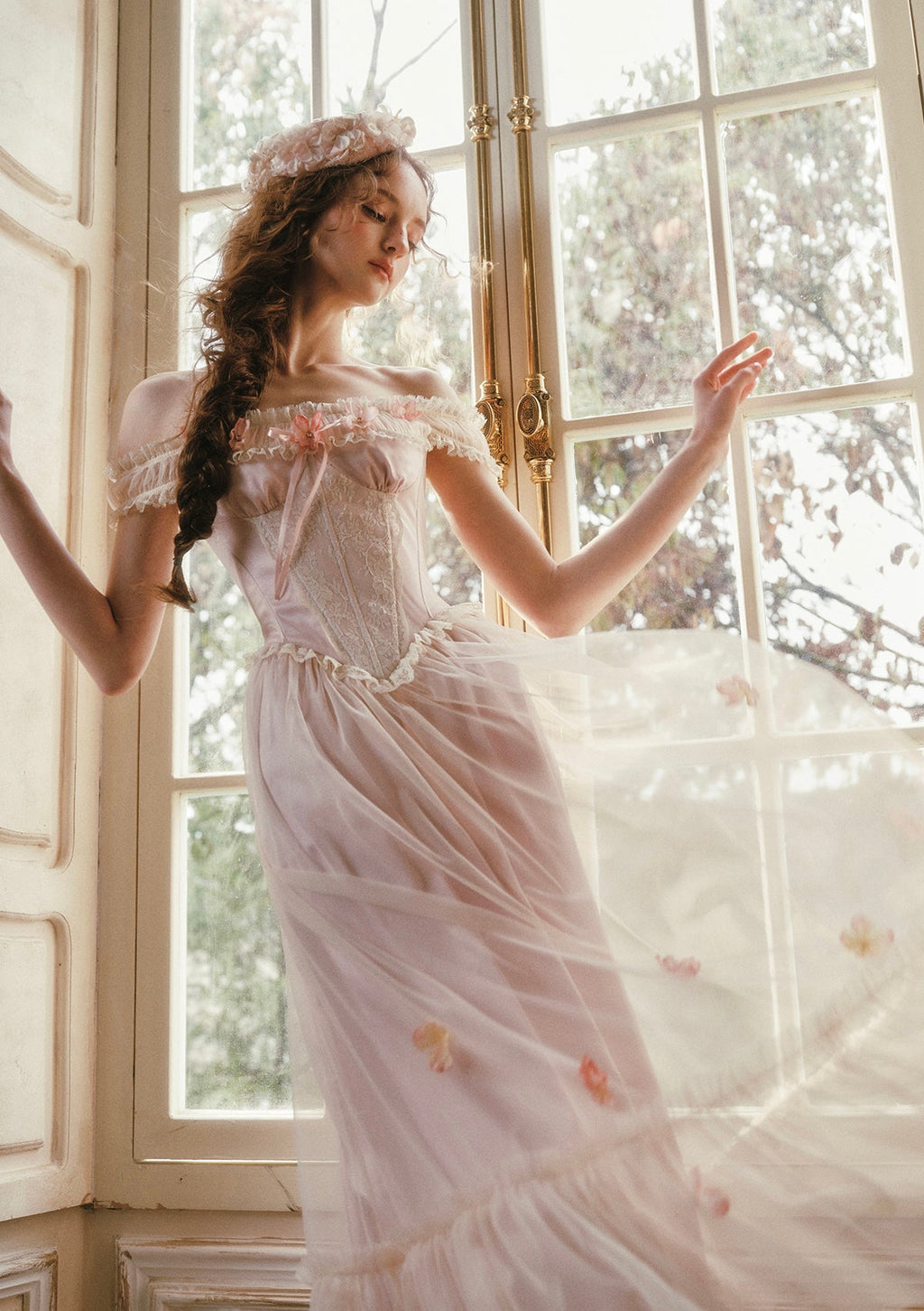 Garden Blossom Tale Corset Dress