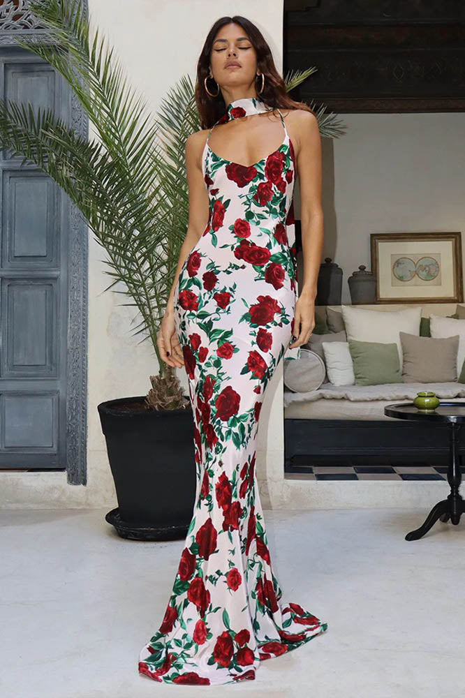 Whispers of Spring ¨C Floral V-Neck Dress