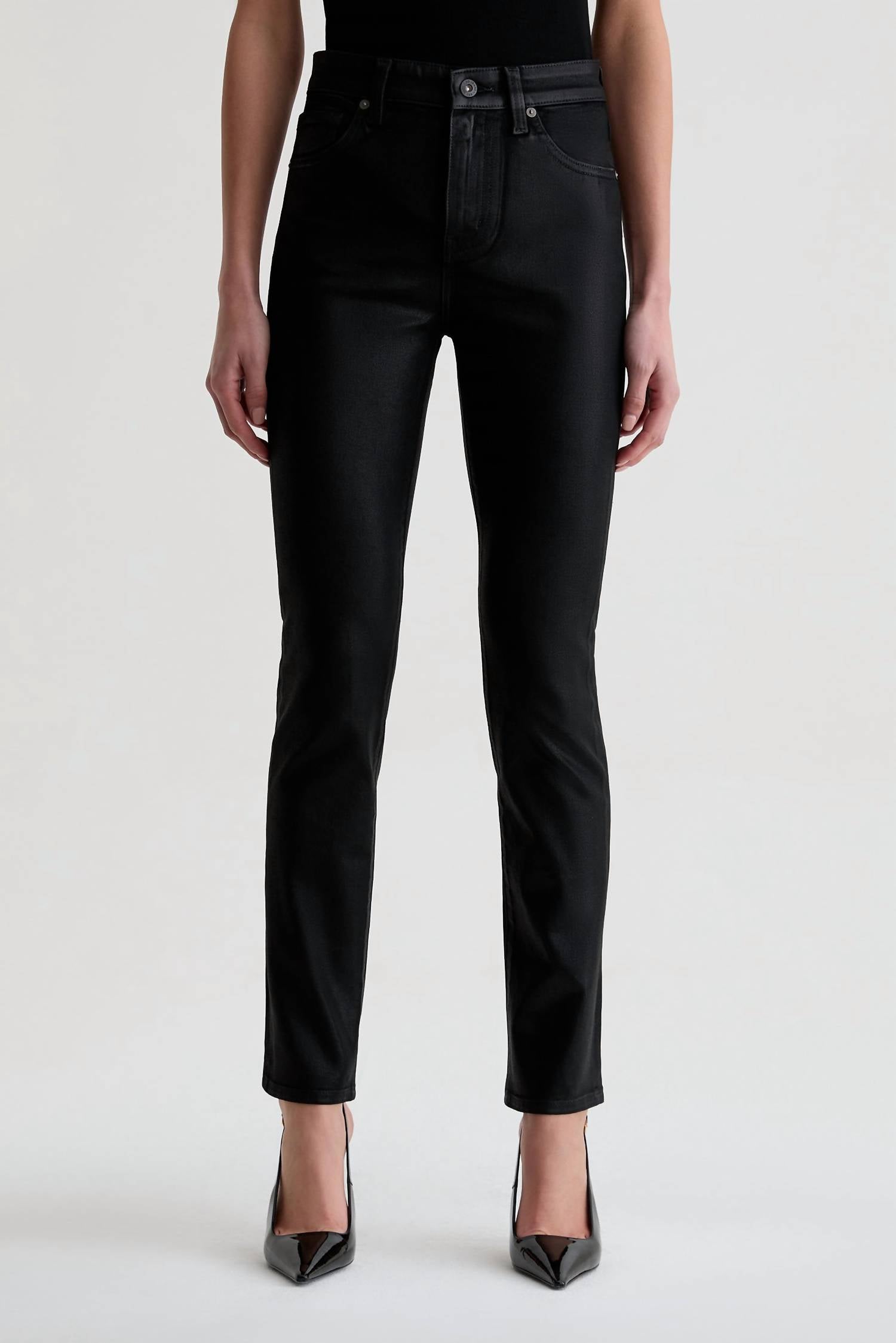 Ag Jeans - Mari Mid Rise Slim Straight Jeans