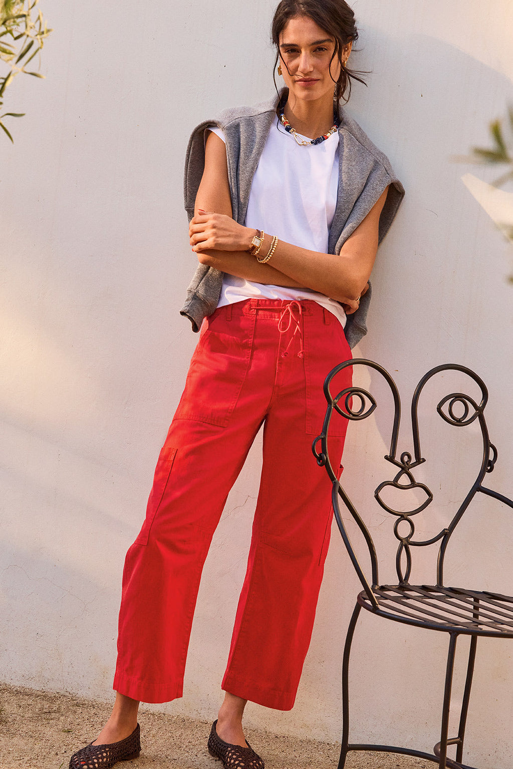 Sabrina Straight Utility Pant