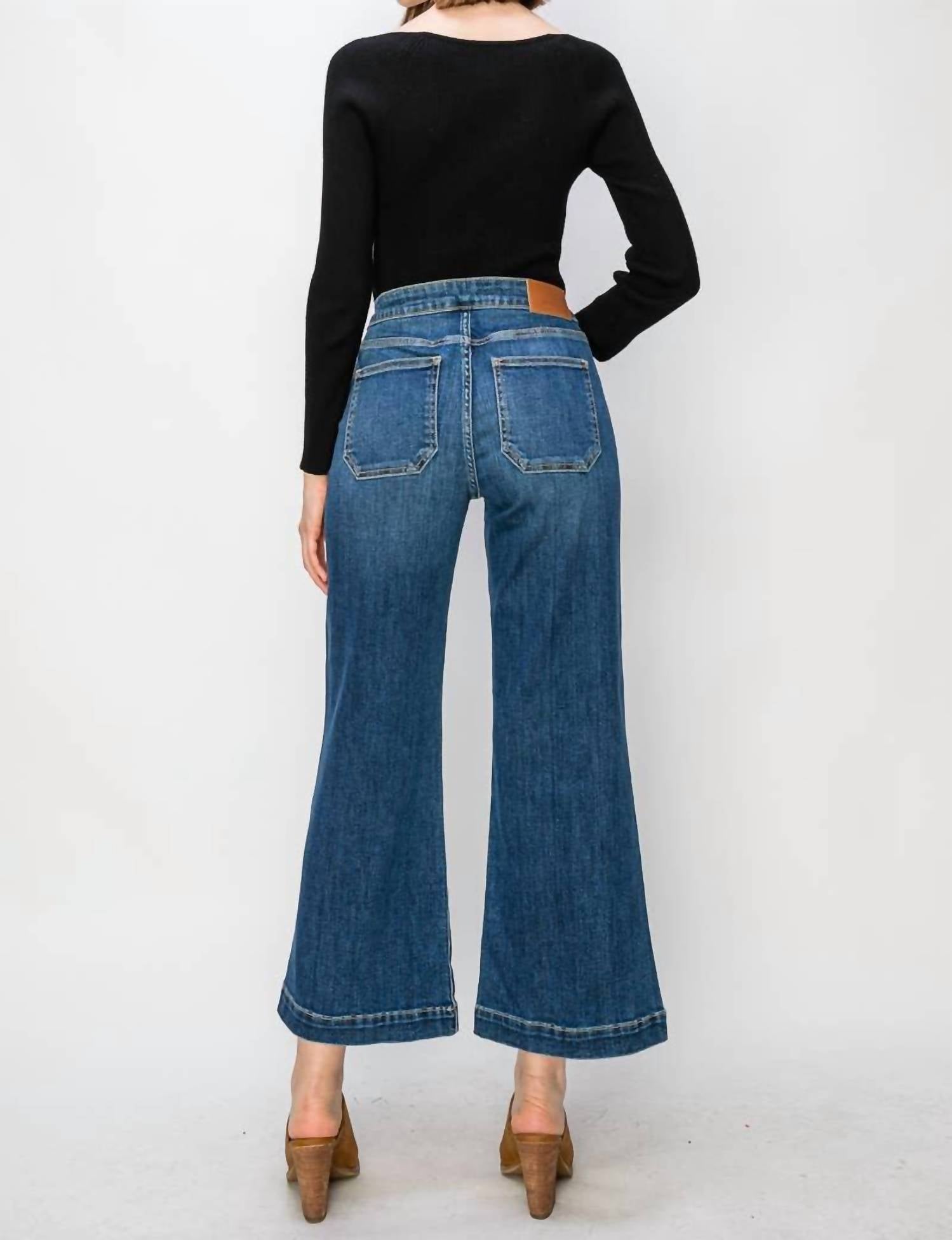 Artemis Vintage - Corlie High Rise Wide Leg Jeans