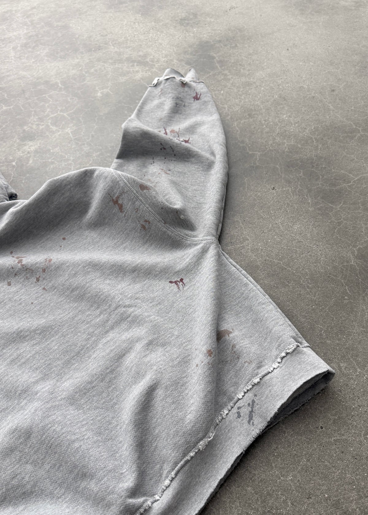 WATCH-PEEKER HOODIE - HEATHER GREY
