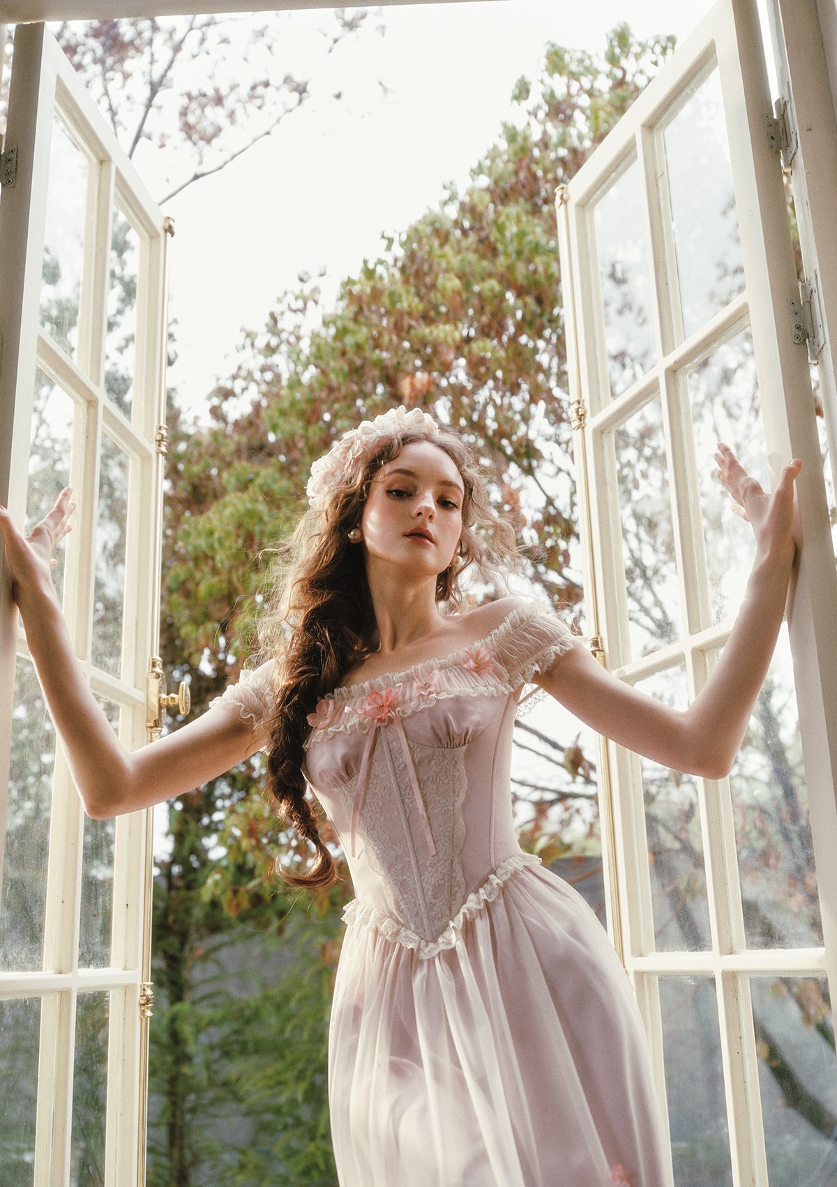 Garden Blossom Tale Corset Dress