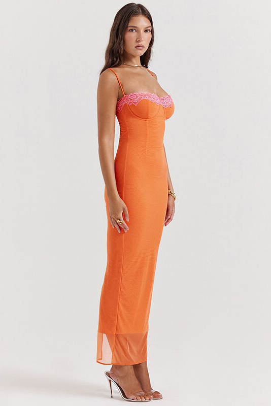 Summer Breeze Strap Midi Dress