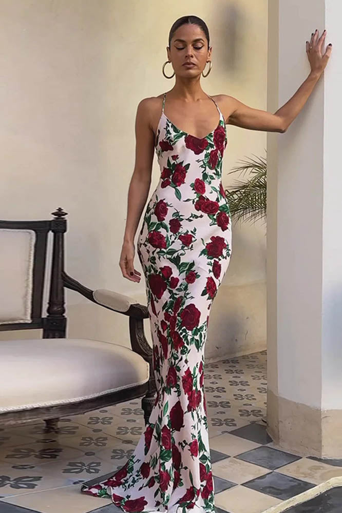 Whispers of Spring ¨C Floral V-Neck Dress
