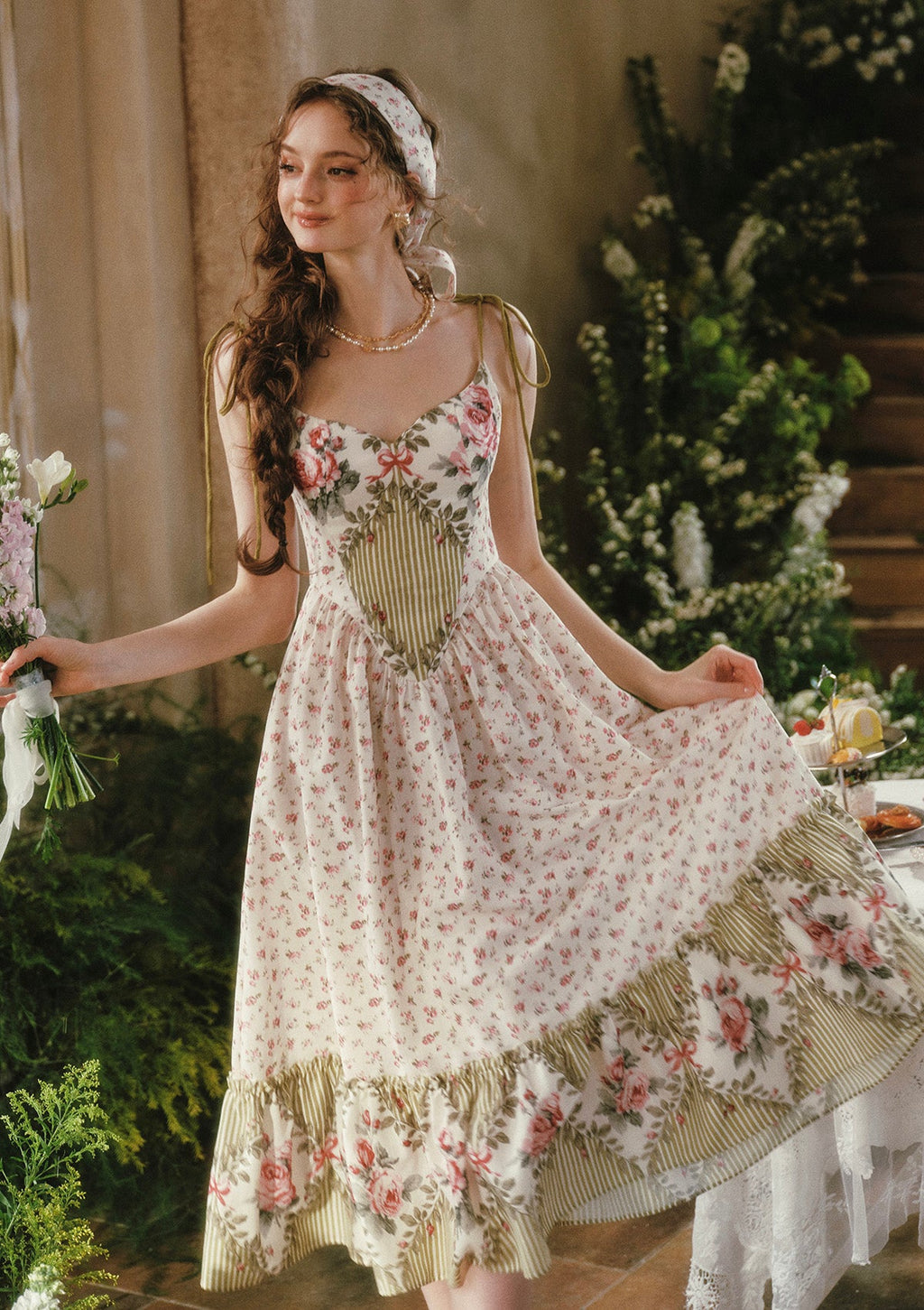 Wild Meadow Rose Dress