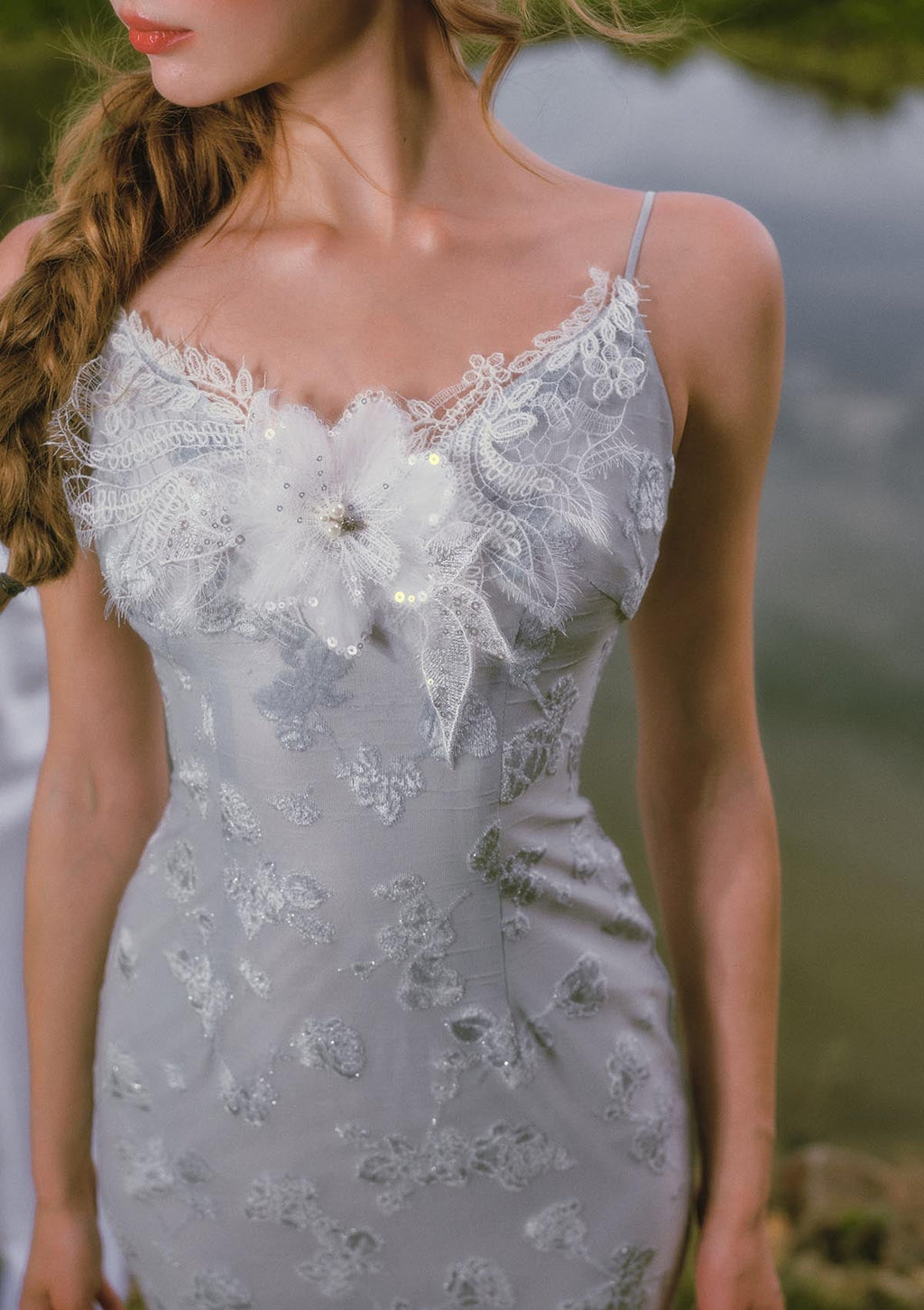 Swan In The Late Summer Dress