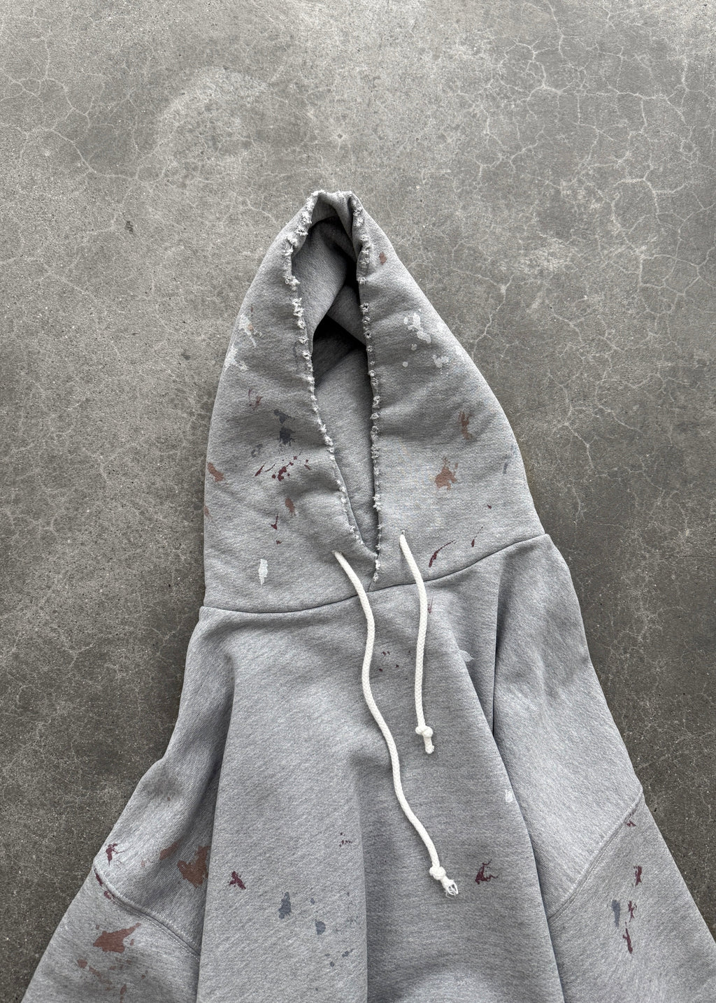WATCH-PEEKER HOODIE - HEATHER GREY