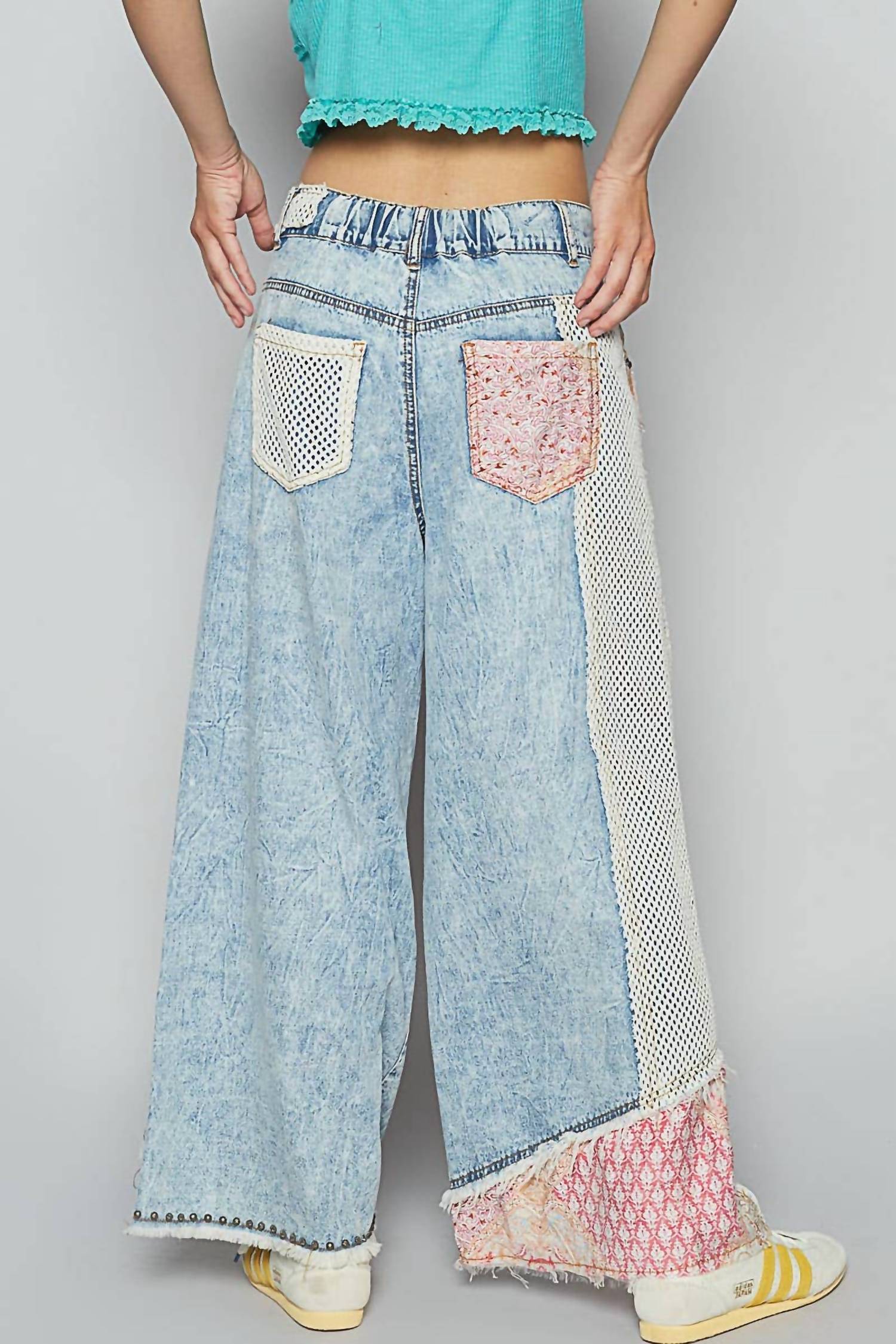 Pol - Stud detail woven pants