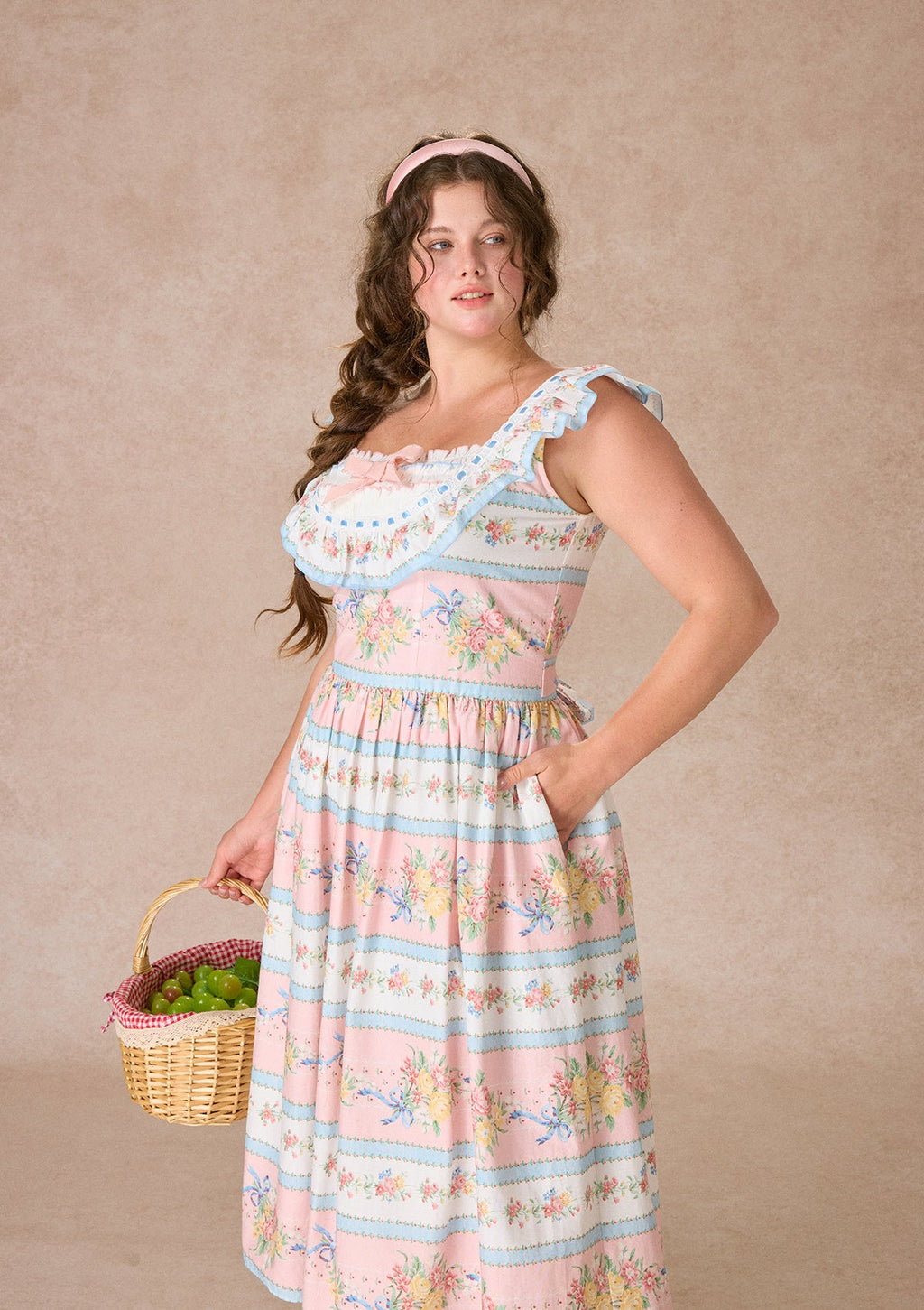 Curve&Plus Candy Tart Dress(Long)