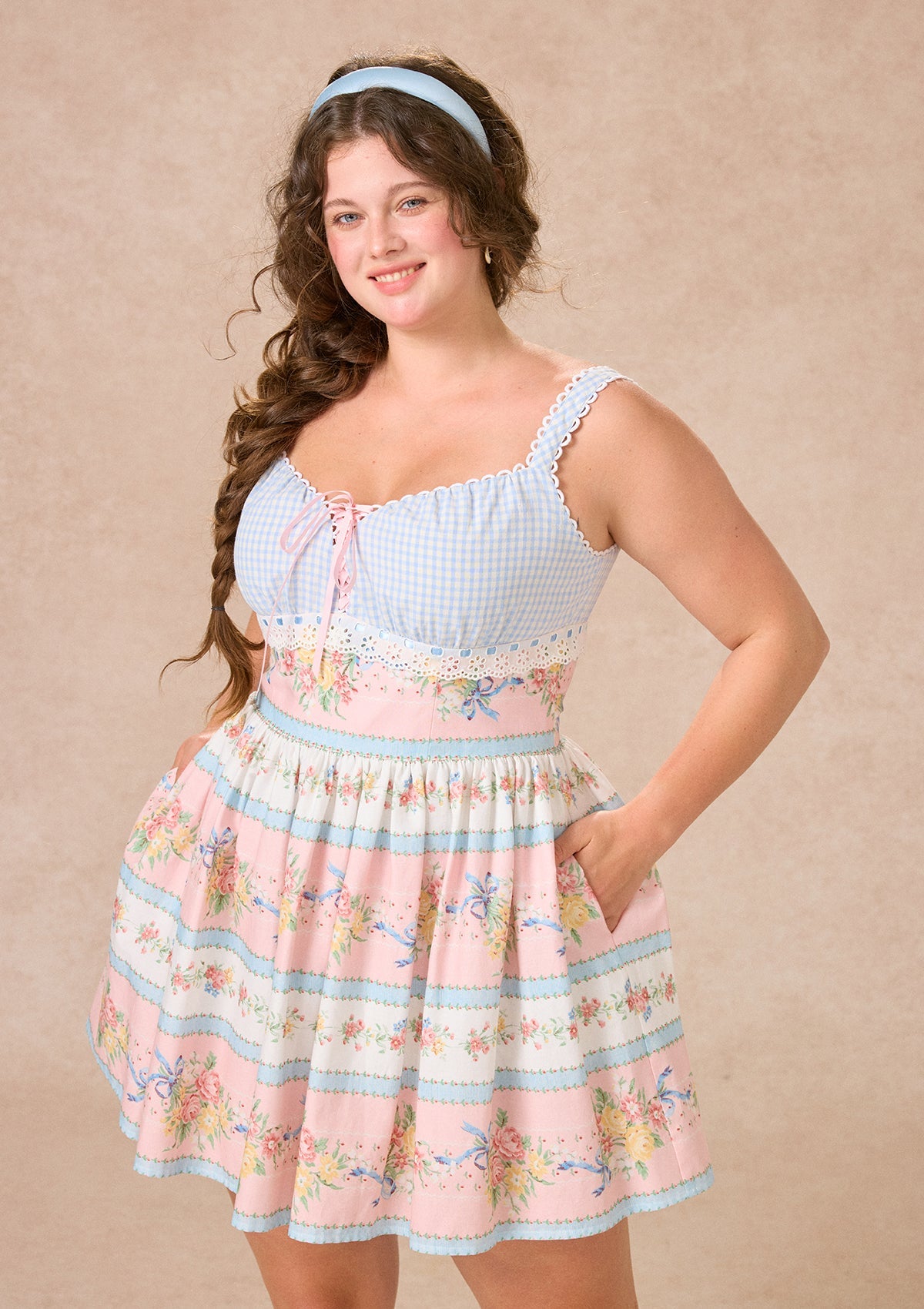 Curve&Plus Candy Tart Dress(Short)