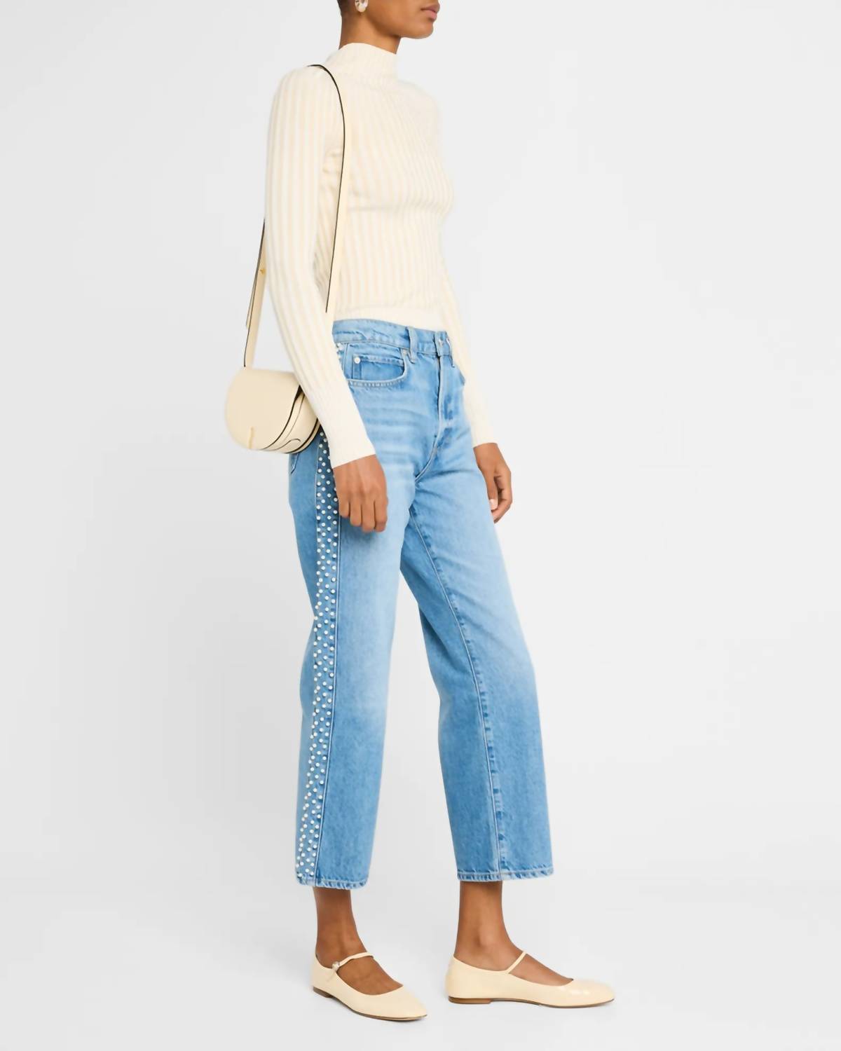 Frame - Atelier Le Jane Cropped Jeans
