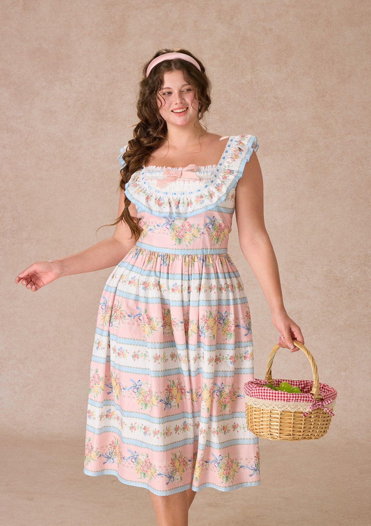 Curve&Plus Candy Tart Dress(Long)